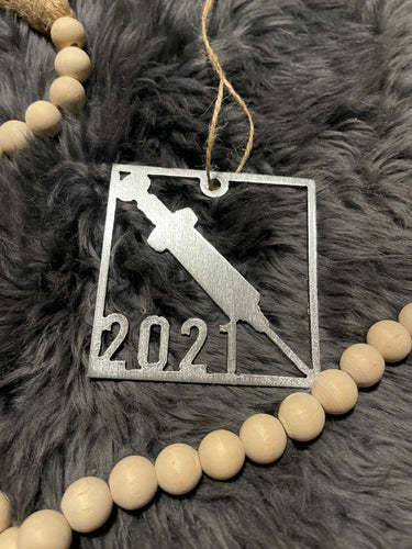 The Year of the Shot 2021 Christmas Ornament