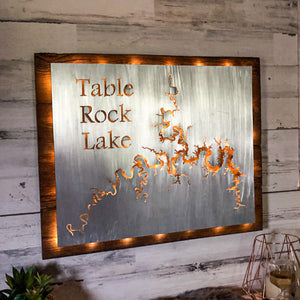 Table Rock Backlit