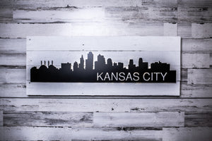 40” Backlit Kansas City Skyline